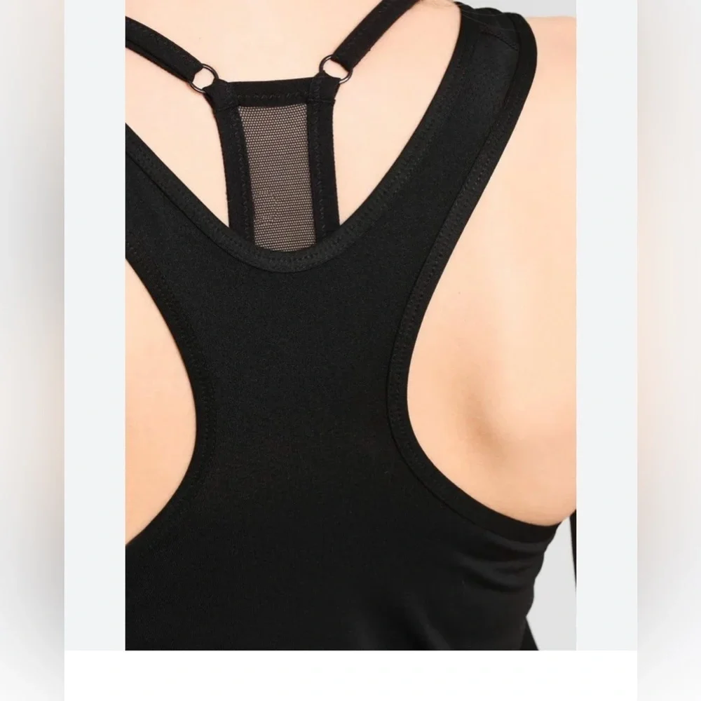 Nike Pro Cool Black Racerback Tank Top Women’s